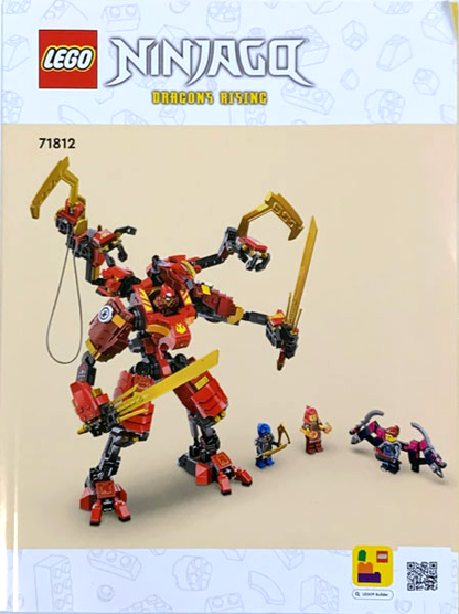 71812 Kai's Ninja Climber Mech (Certified) LEGO Ninjago