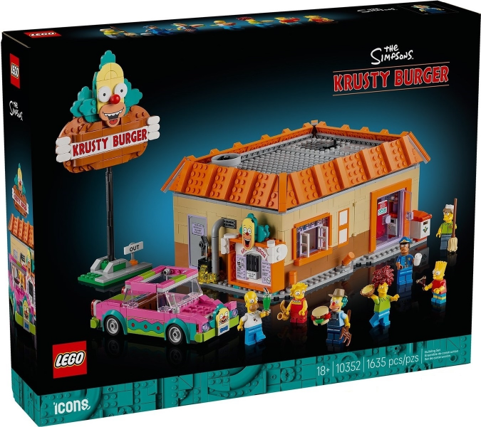 10352 Krusty Burger (Retired) LEGO Icons