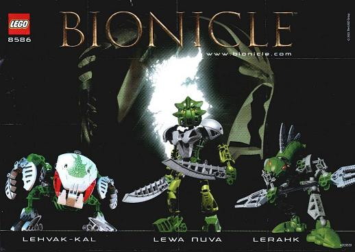 8586 Macku (Certified) LEGO BIONICLE