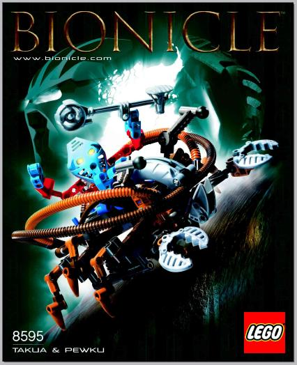 8595 Takua & Pewku (Certified) LEGO BIONICLE