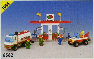 6562 Gas Stop Shop (Used) LEGO Town