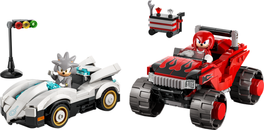 77118 Silver's Car vs. Knuckles' Monster Truck (Certified) LEGO Sonic