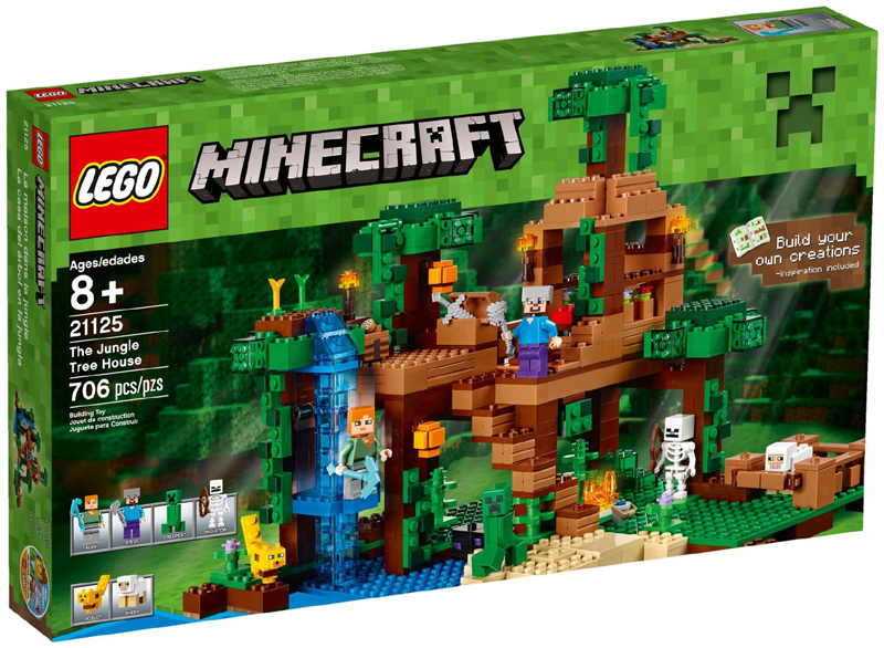21125 The Jungle Tree House (Retired) LEGO Minecraft