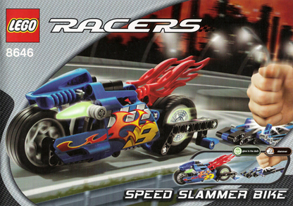 8646 Speed Slammer Bike (Certified) LEGO Racers
