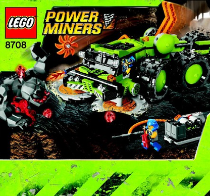 8708 Cave Crusher (Certified) LEGO Power Miners