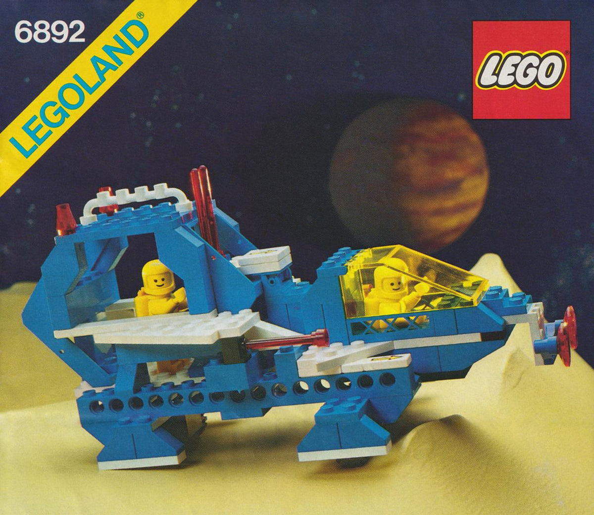 6892 Modular Space Transport (Used) LEGO Space