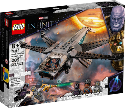 76186 Black Panther Dragon Flyer (Retired) LEGO Super Heroes