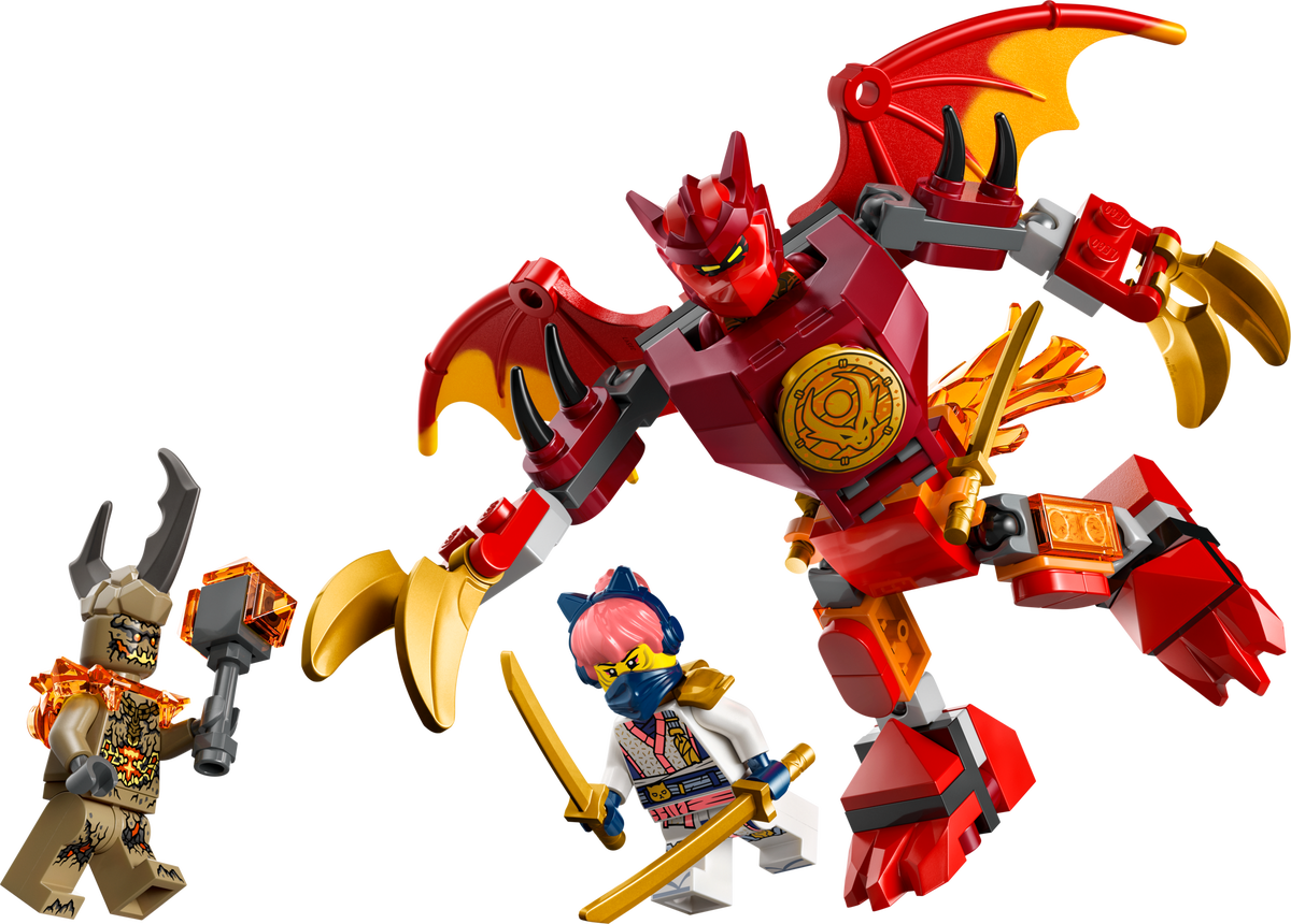 71851 Kai's Dragon Mech Battle Pack (Certified) LEGO Ninjago