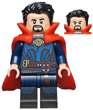 Doctor Strange - Brooch, Flexible Rubber Cape (sh0802)
