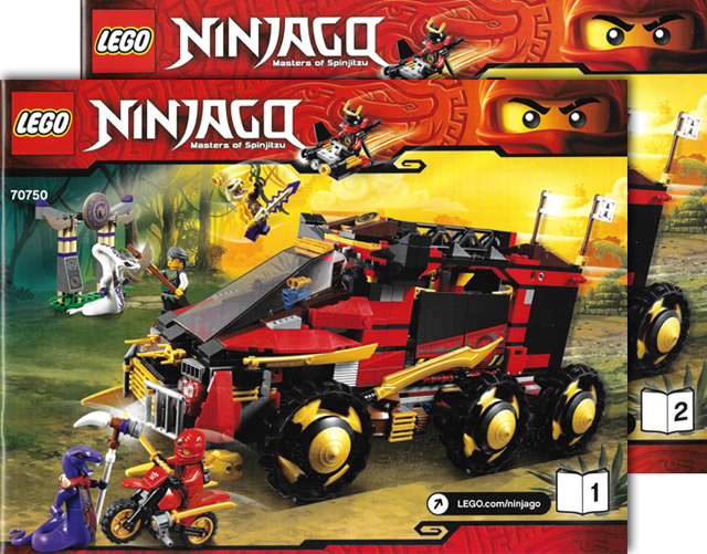 70750 Ninja DB X (Used) LEGO Ninjago