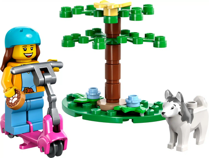 30639 Dog Park and Scooter (Retired) LEGO City