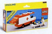6688 Ambulance (Retired) LEGO Town