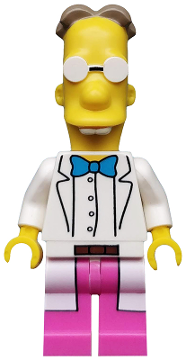 Professor Frink, The Simpsons, Series 2 (Minifigure Only) (sim035)