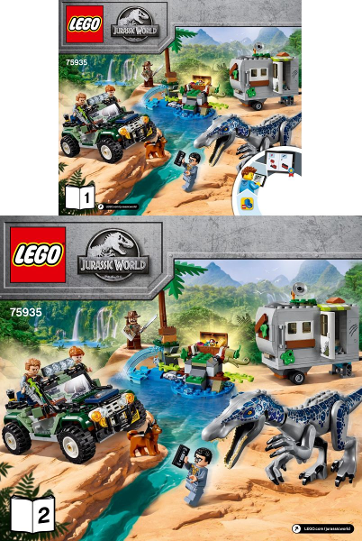 75935 Baryonyx Face-Off: The Treasure Hunt (Used) LEGO Jurassic World