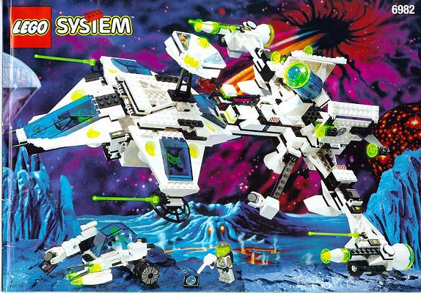 6982 Explorien Starship (Used) LEGO Space