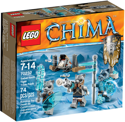 70232 Saber-tooth Tiger Tribe Pack (Retired) LEGO Legends of Chima