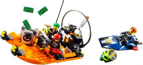 8968 River Heist (Used) LEGO Agents