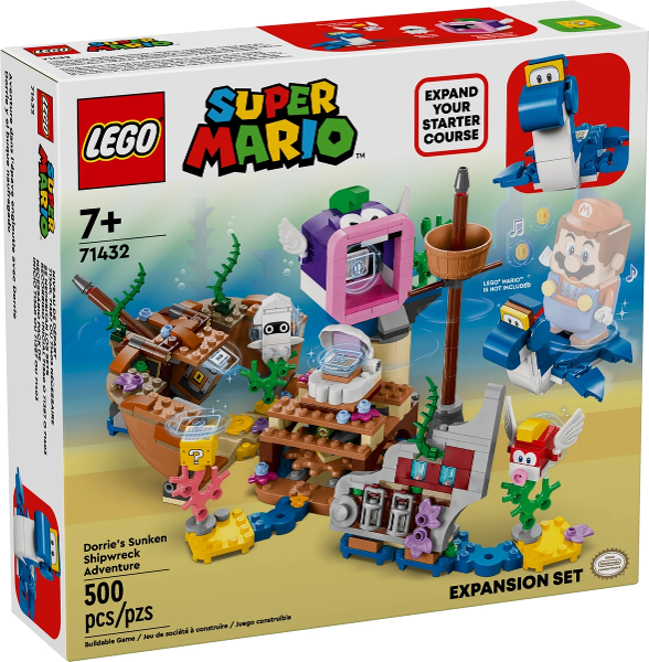 71432 Dorrie's Sunken Shipwreck Adventure - Expansion Set (Retired) LEGO Super Mario