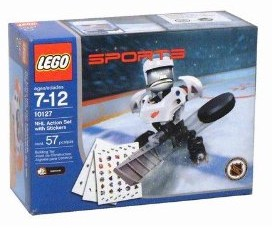 10127 NHL Action Set with Stickers (Retired) LEGO Sports