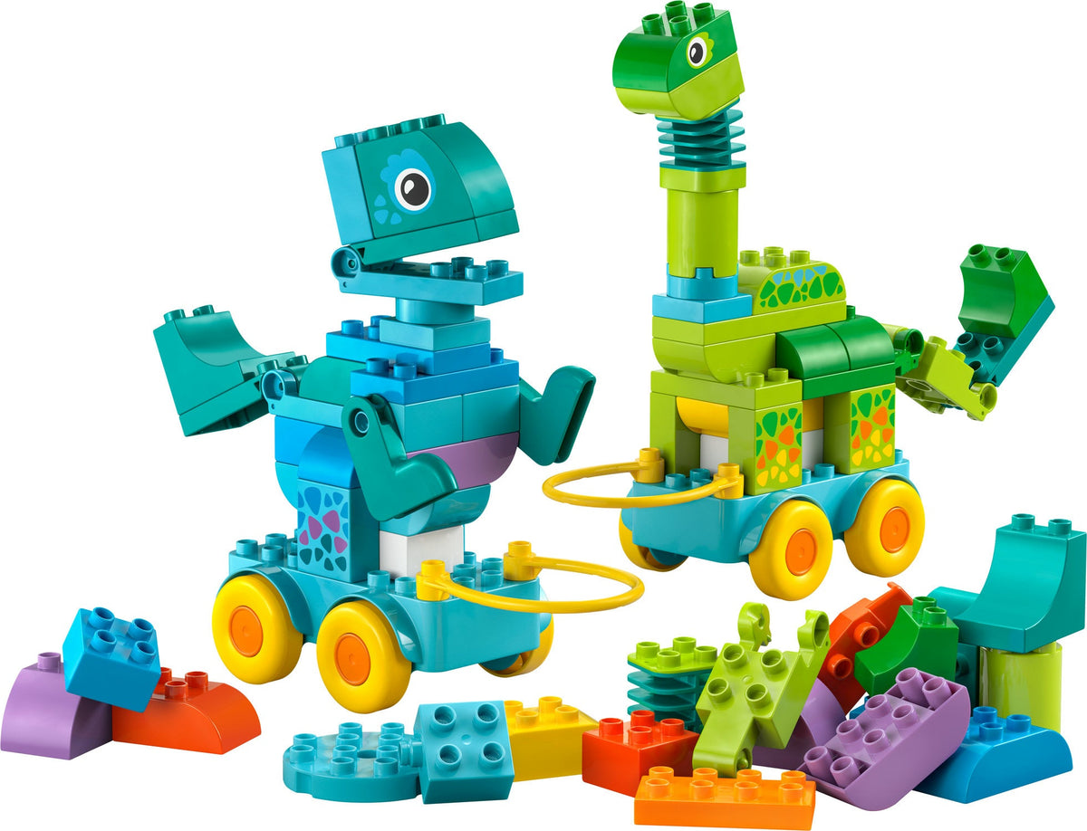 10451 3in1 Dinosaurs on Wheels (Certified) LEGO DUPLO