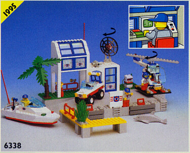 6338 Hurricane Harbor (Used) LEGO Town