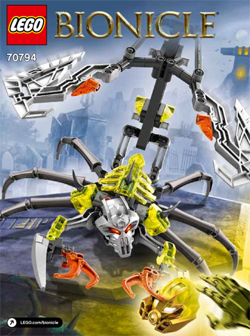 70794 Skull Scorpio (Certified) LEGO BIONICLE