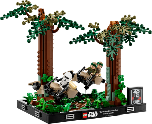 75353 Endor™ Speeder Chase Diorama (Retired) LEGO Star Wars