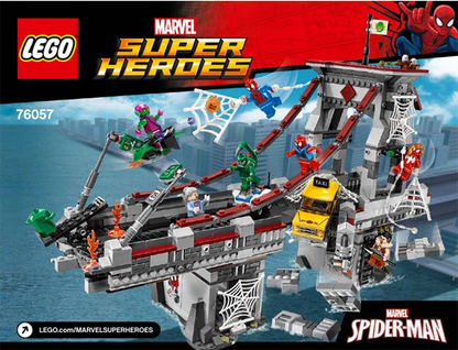 76057 Spider-Man: Web Warriors Ultimate Bridge Battle (Used) LEGO Super Heroes
