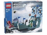 8801 Knights' Attack Barge (Retired) LEGO Castle