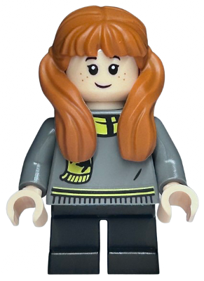 Susan Bones - Hufflepuff Sweater and Scarf, Black Short Legs (hp521)