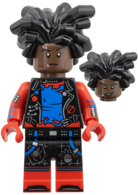 Hobie Brown / Spider-Punk (Minifigure Only) (colspi02)