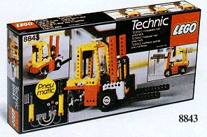 8843 Fork Lift Truck (Retired) LEGO TECHNIC