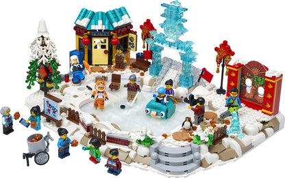 80109 Lunar New Year Ice Festival (Used) LEGO Seasonal