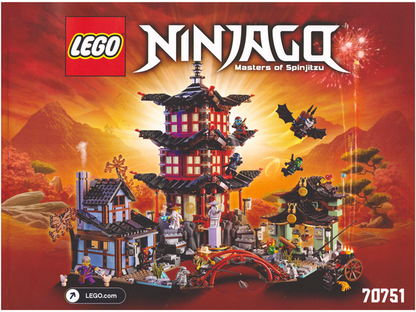 70751 Temple of Airjitzu (Certified) LEGO Ninjago