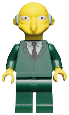 Mr. Burns, The Simpsons, Series 1 (Minifigure Only) (sim022)