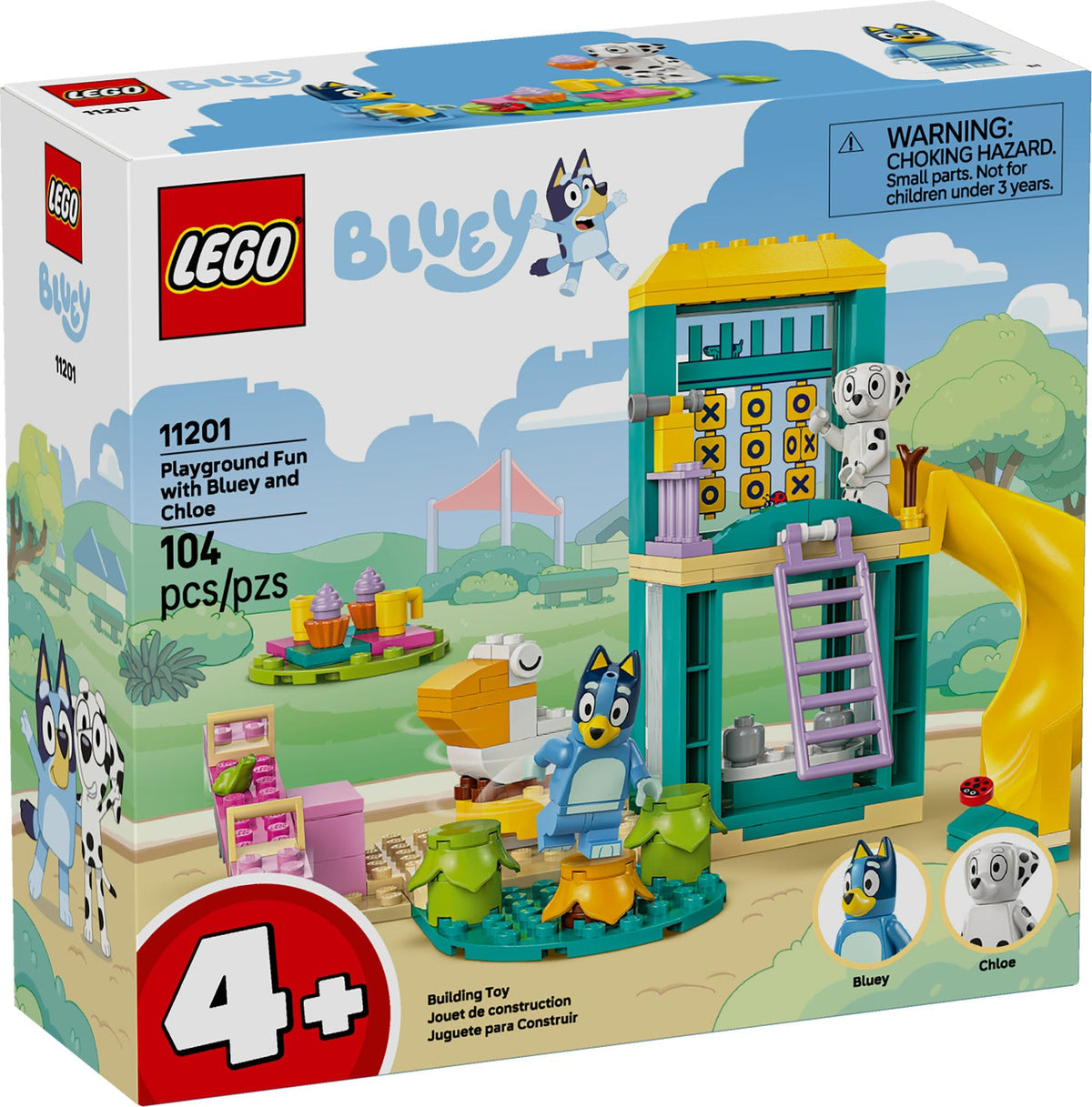 11201 Playground Fun with Bluey and Chloe (Retired) LEGO Bluey