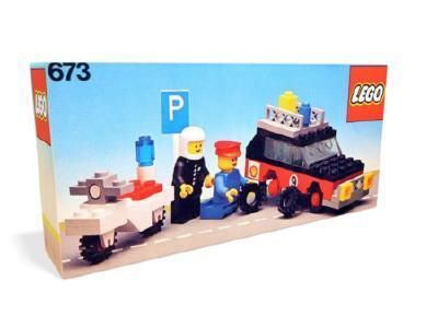 673 Rally Car and Motorbike (Retired) LEGO Town