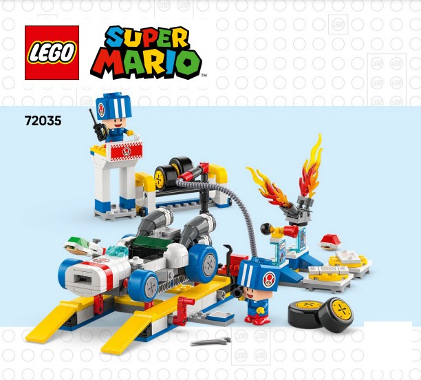 72035 Mario Kart - Toad's Garage (Used) LEGO Super Mario