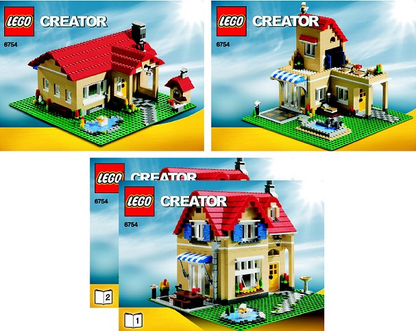 6754 Family Home (Used) LEGO Creator