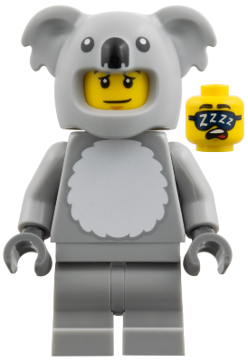 Koala Costume Fan, Series 28 (Minifigure Only) (col466)
