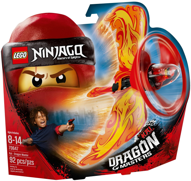 70647 Kai - Dragon Master (Retired) LEGO Ninjago