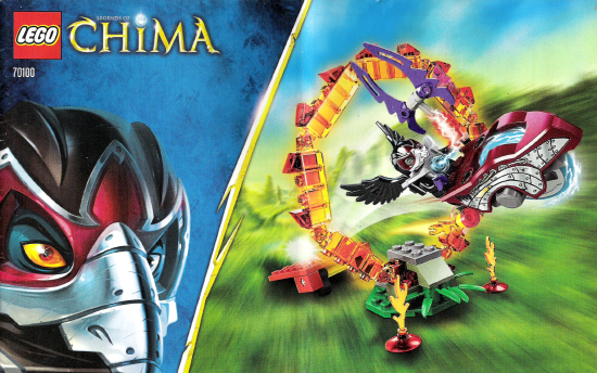 70100 Ring of Fire (Used) LEGO Legends of Chima