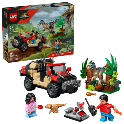 76972 Raptor Off-Road Escape (Retired) LEGO Jurassic World