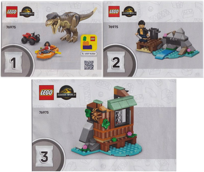 76975 T. rex River Escape (Used) LEGO Jurassic World