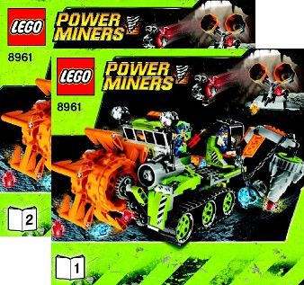 8961 Crystal Sweeper (Used) LEGO Power Miners