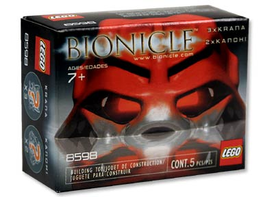8598 Kanohi Nuva & Krana Pack (American Version) (Retired) LEGO BIONICLE