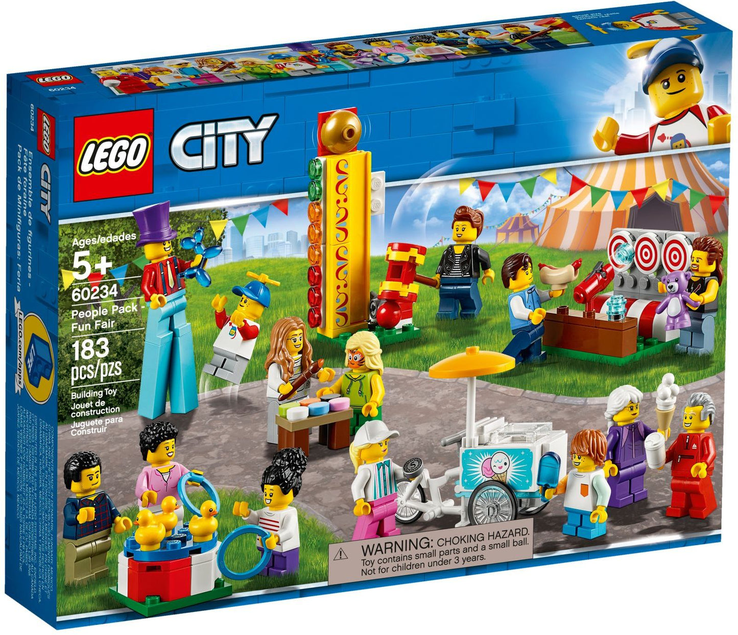 60234 Fun Fair People Pack (Retired) LEGO City