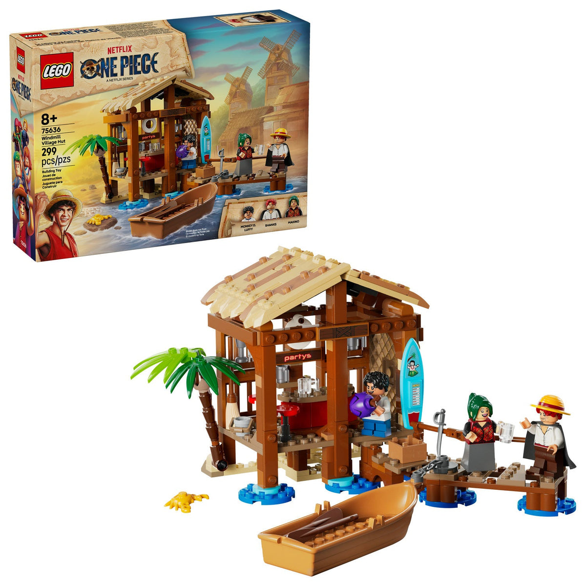 75636 Windmill Village Hut (Retired) LEGO One Piece