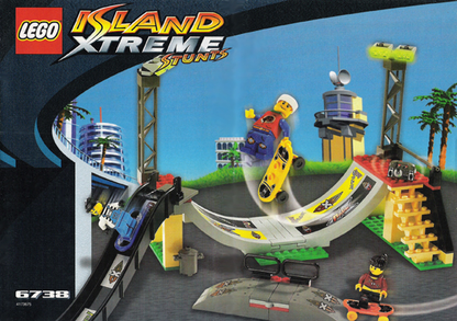 6738 Skateboard Challenge (Used) LEGO Island Xtreme Stunts