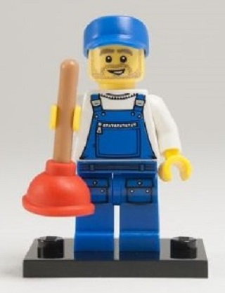 Plumber - Series 9 Collectible Minifigure (col09-16)
